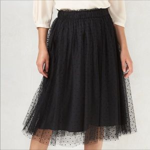 Disney Snow White by LC Swiss Dot Tulle Skirt NWT
